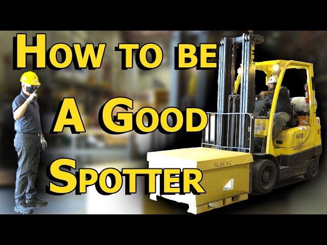 How to be a Good Spotter