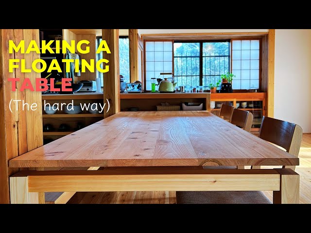 DIY Floating Table: Building Without Jointer or Thickness Planer