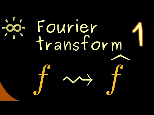 Fourier Transform 1 | Introduction [dark version]