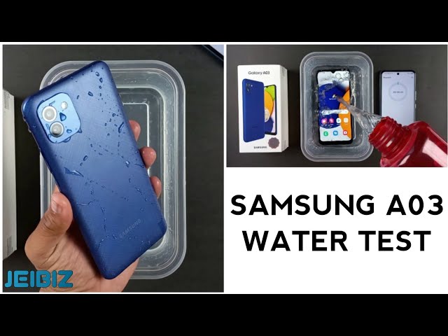 Samsung Galaxy A03 Water Test 💧 | Let's See Samsung A03 is Waterproof Or Not?