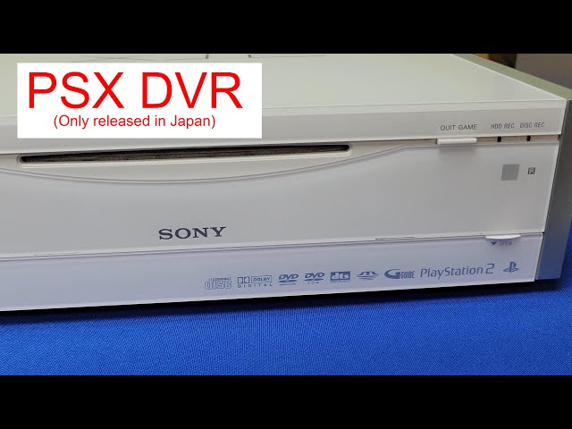PSX (Playstation 2 + DVR, Japan Only Release)