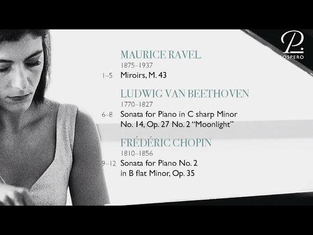 Georgiana Pletea plays piano music by Beethoven, Chopin & Ravel