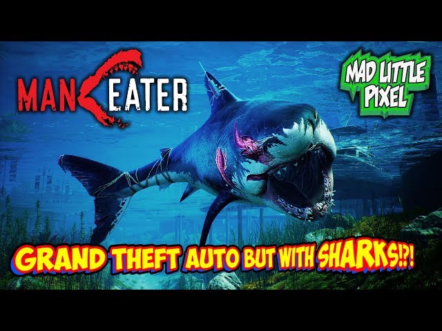 Maneater Open World Shark Action RPG! PS4 Pro - Level 9 Infamy Rank 4!