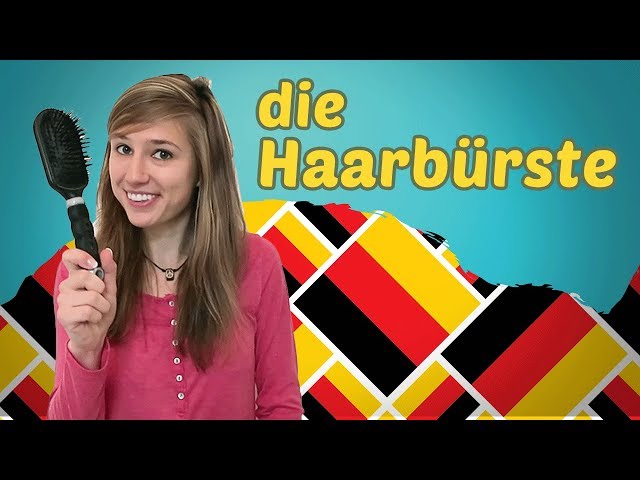 Learn 5 new GERMAN Words per DAY - IN THE BATHROOM
