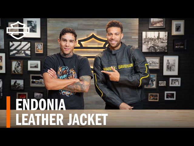 Harley-Davidson Men's Endonia Leather Riding Jacket Overview