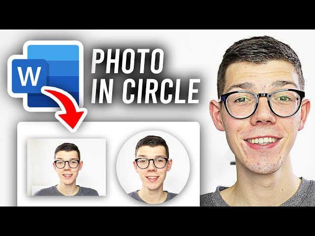 How To Make Photo Into Circle In Word - Full Guide