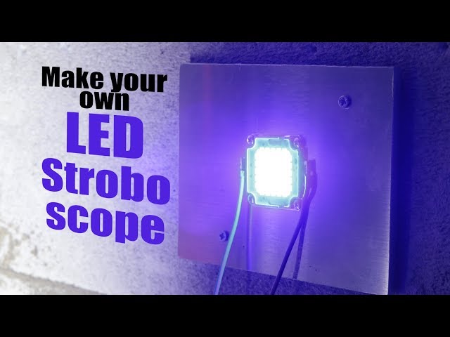 Make your own LED Stroboscope (for a safety system)