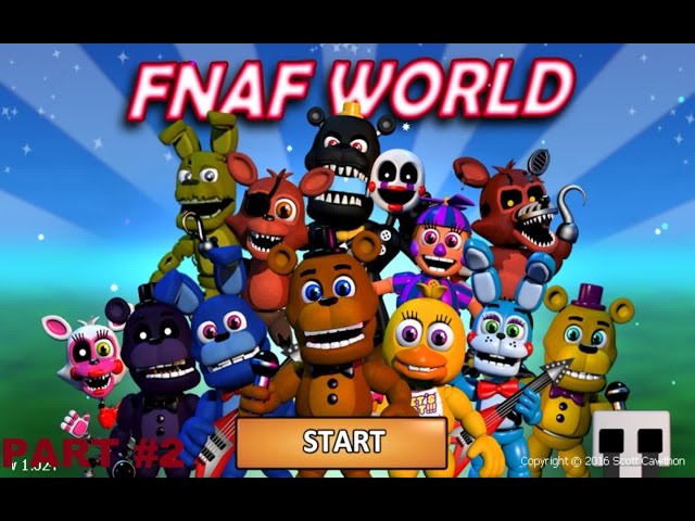 Adventure awaits!: FNaF World (Five Nights at Freddy's) (part two)