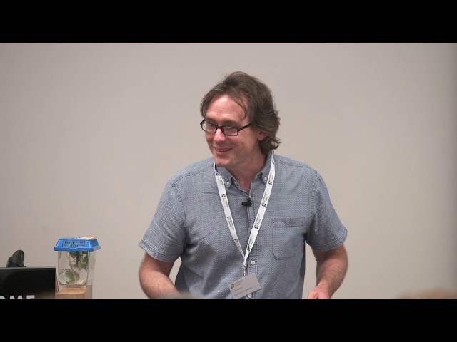 Keynote Speaker Dr Ed Turner talks on Insects at the Wellcome Genome Campus 2019