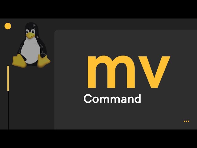 Linux mv Command | Hindi