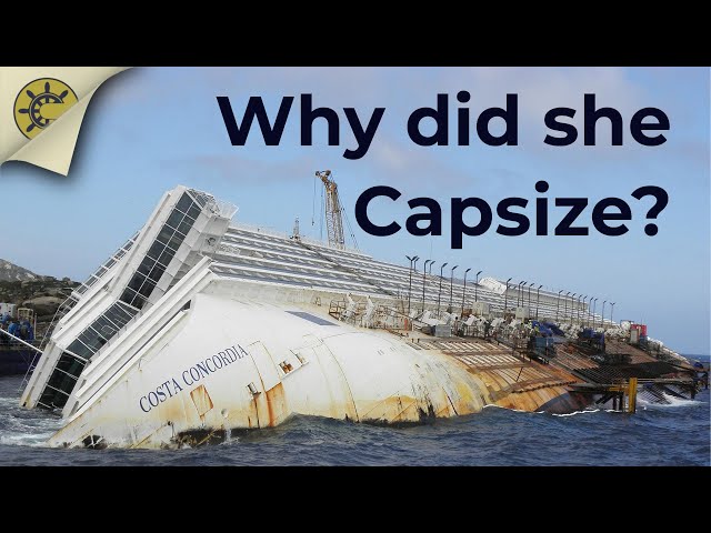 WHY DID COSTA CONCORDIA CAPSIZE? - Explaining the ship's stability using the official report