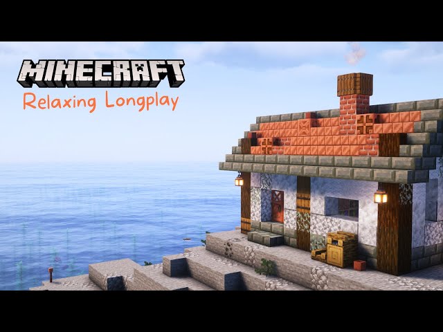 Cozy Copper Cottage by the Sea | Minecraft Longplay (no commentary)