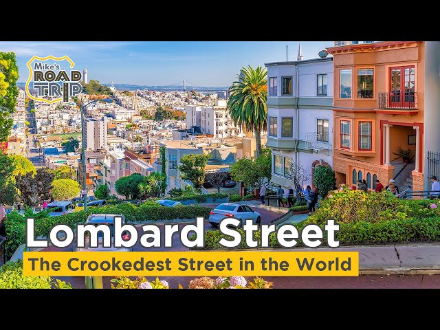 Driving down Lombard Street is a must when visiting San Francisco