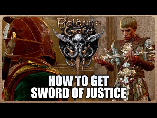 Baldur's Gate 3 - How to Get Sword of Justice