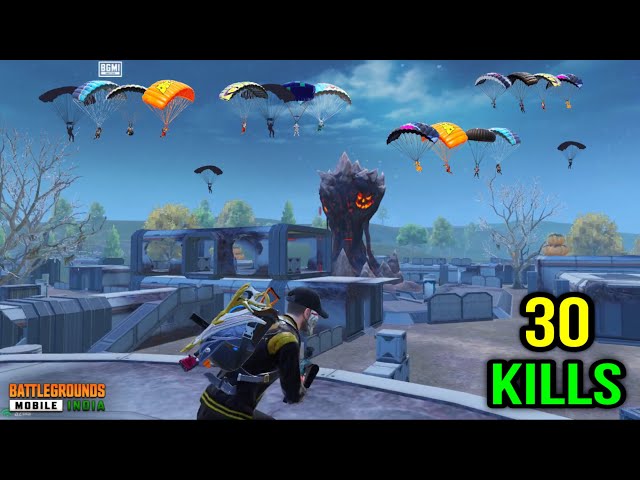 THE👑KING OF THE ZOMBIE MODE🔥BGMI 1v4 Gameplay