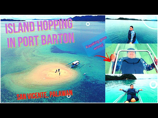 ISLAND HOPPING IN PORT BARTON 2022 | SAN VICENTE, PALAWAN |