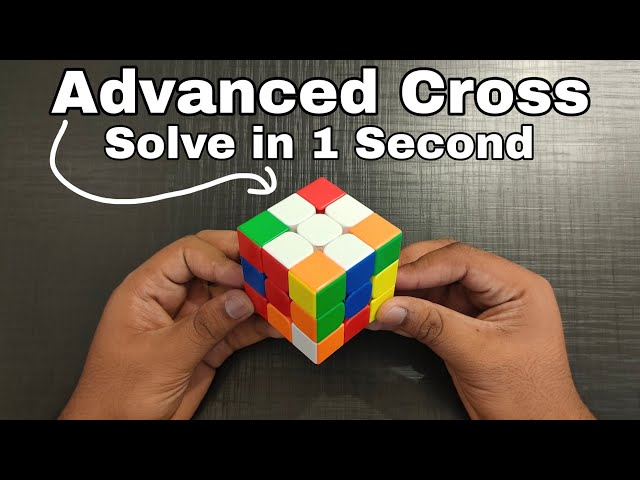How to Solve Cross in 1 Second | Advanced Cross Tutorial