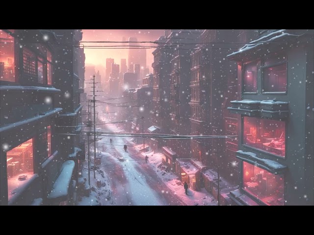 Winter Ambience Dystopia City I Electro cool beat - Relax