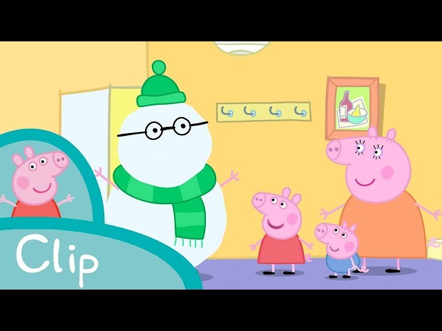 Fun In The Snow 🌨 | Peppa Pig Official Clip