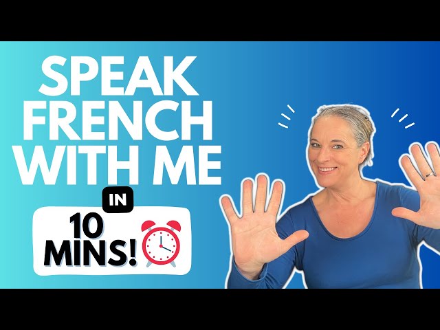 Speak some FRENCH and have a conversation with me - B1 edition!