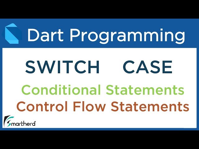 Dart SWITCH and CASE conditional statements. Dart Tutorial for Flutter #4.3