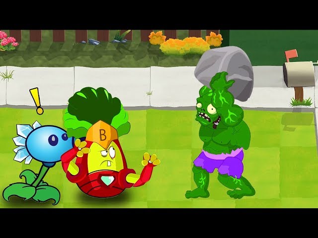 Plants Vs Zombies GW Animation - Episode 24 - Iron Man Bonk Choy vs Hulk Gargantuar
