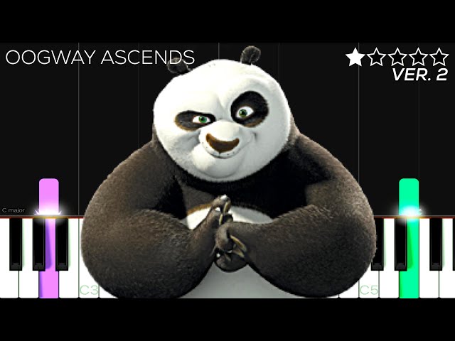 Kung Fu Panda - Oogway Ascends | EASY Piano Tutorial