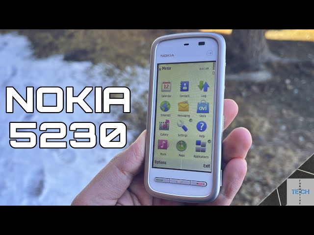 Nokia 5230 (2009) | Vintage Tech Showcase | Retro Review
