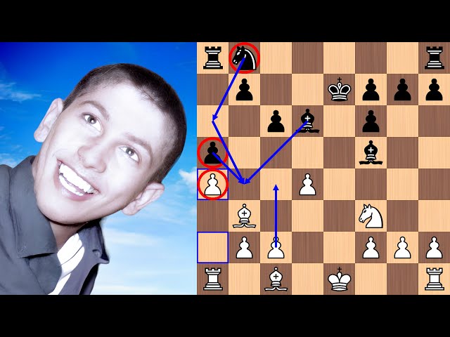 14-year-old Bobby Fischer meets the Caro-Kann