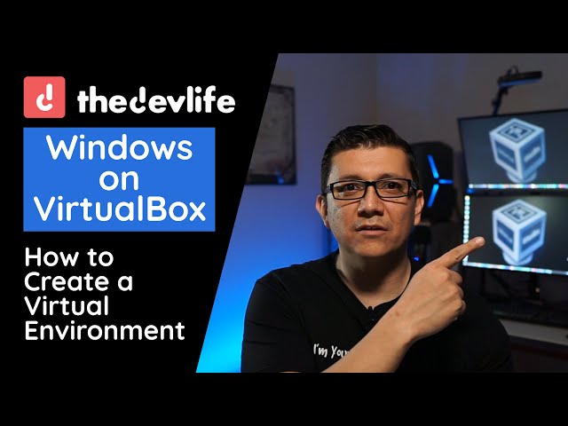 How To Create a Virtual Environment Using VirtualBox Part 1 - Install Windows on VirtualBox