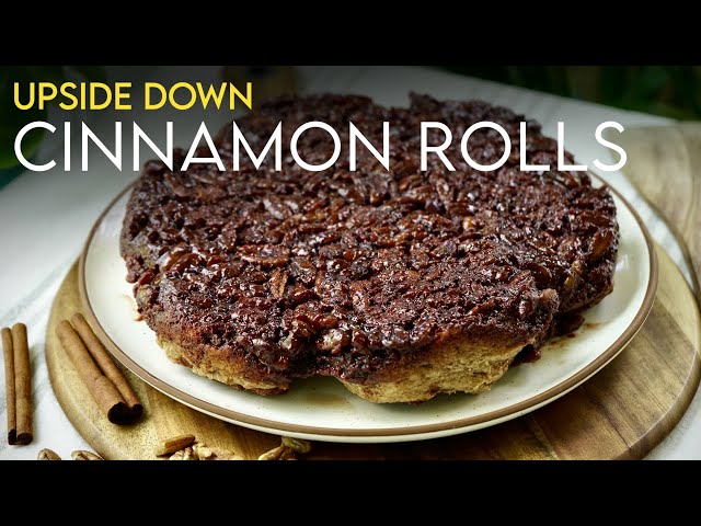 Upside Down Cinnamon Rolls | Grandma's Secret Recipe Revealed! (vegan version)
