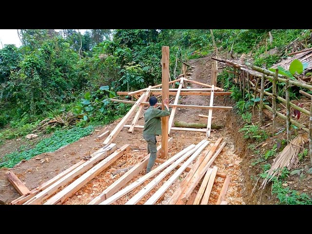 Full Video : Alone to build a new life - Rebuild old dilapidated houses, craft alcohol production