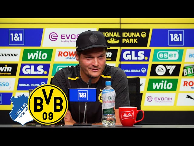 Live: Pressekonferenz mit Edin Terzic | TSG Hoffenheim - BVB