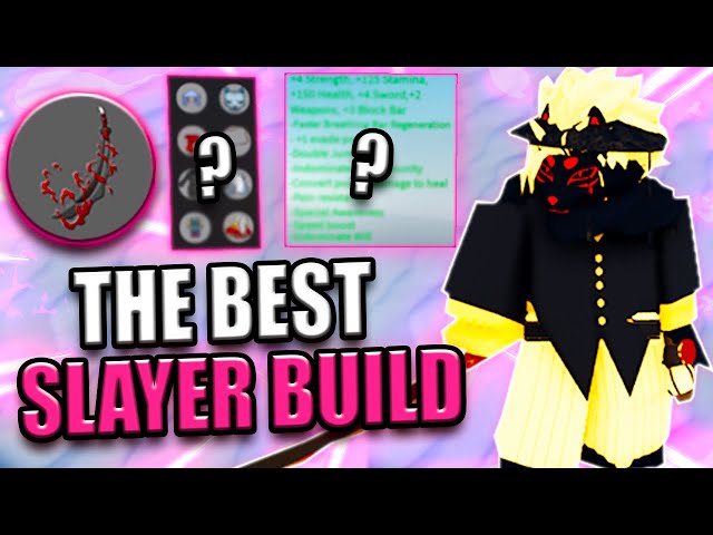THE BEST SLAYER BUILD IN PROJECT SLAYERS UPDATE 1.5