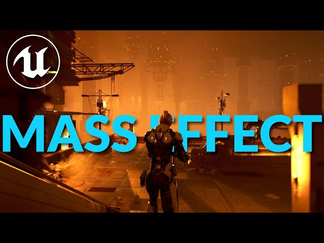Mass Effect: Omega in UNREAL ENGINE 5! [UE5] [4K]