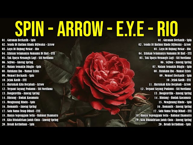 Spin - EYE - Spring - Arrow | Lagu Rock Kapak Terbaik |  Lagu Jiwang Melayu 80an dan 90an