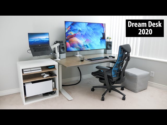 Dream Desk Setup 5.0 |  Big Screen Productivity and Gaming
