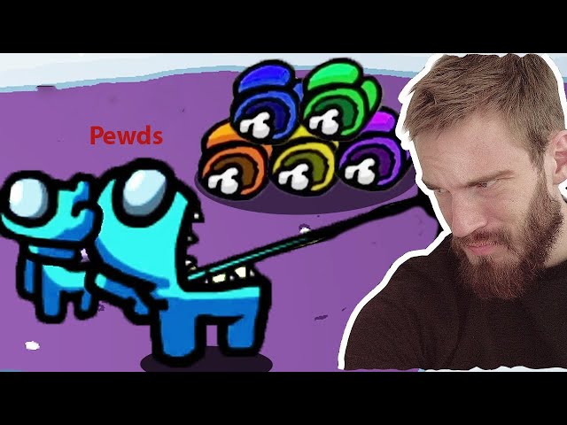 Pewds Betrays Triangle of Trust | Pewdiepie | Among Us ft Mo1stCr!tical, Jacksepticeye etc