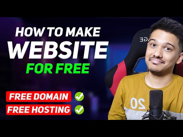 How to Create a Website For Free | Complete Tutorial in Hindi