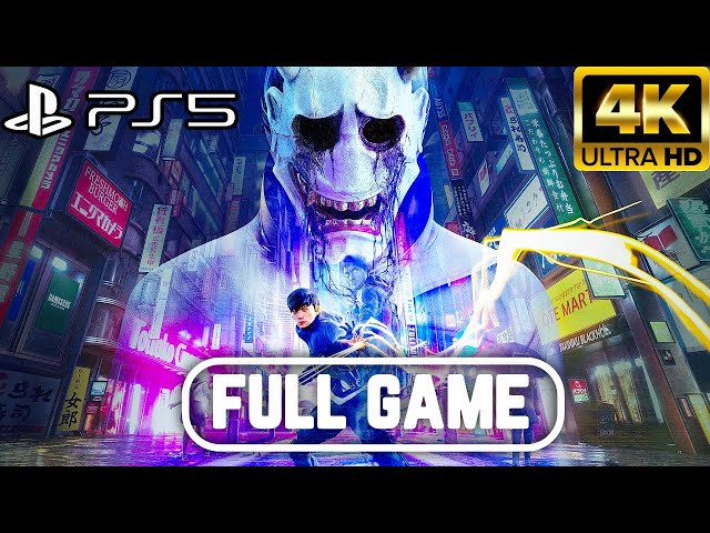 GHOSTWIRE TOKYO Gameplay Walkthrough FULL GAME PS5 4K 60FPS No Commentary