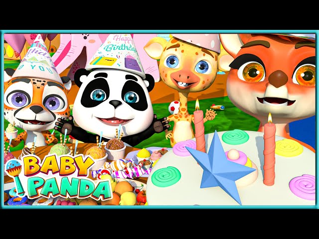 Herzlichen Glückwunsch zum Geburtstag | Beste Babylieder | Baby Panda - Deutsch