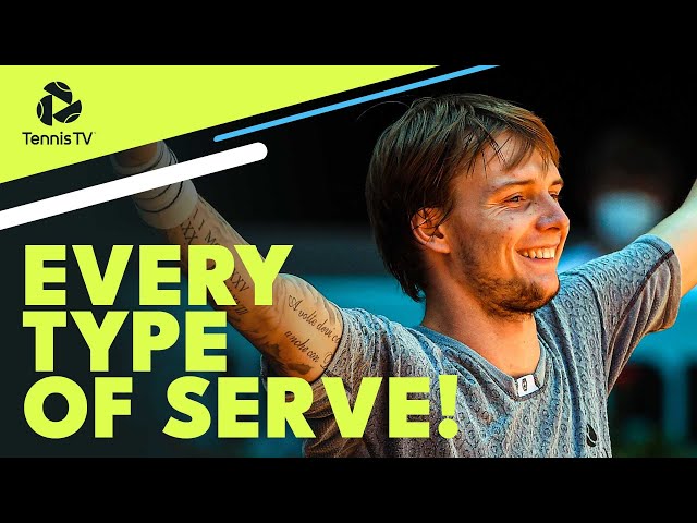 Underarm, Tweener & Reverse: Every Type Of Tennis Serve!