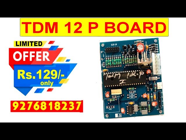 TDM 12P PCB Board Calibration & Function Details @ LIVE VIDEO 9276818237