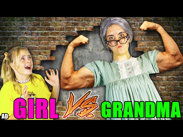 Girl Vs Grandma! I Swiped Her Secret Stuff!