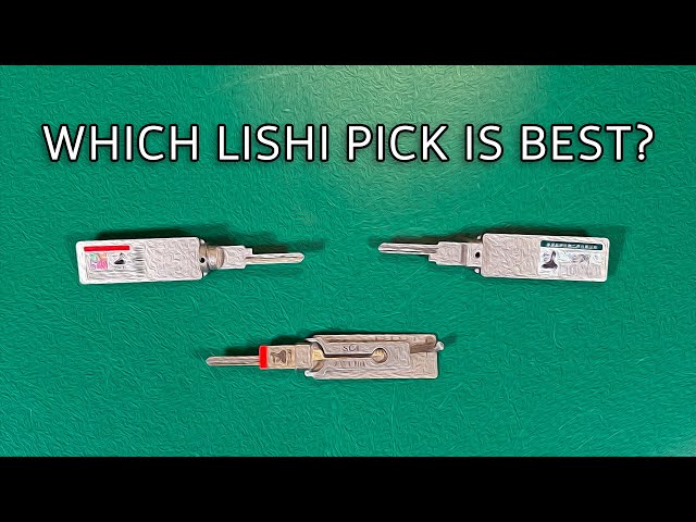 Which Lishi Pick Is Best? (Plus: a New Tool Reveal and Free Giveaways!)