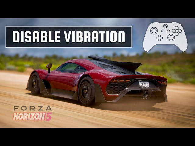 How To TURN OFF Controller vibration in Forza Horizon 5