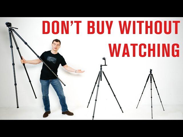 How to Choose a Tripod (Don't Buy Without Watching!)