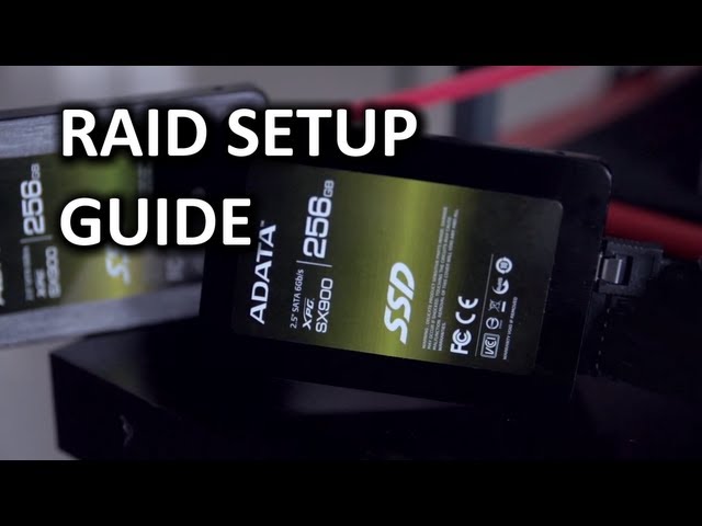Intel RAID Setup Guide