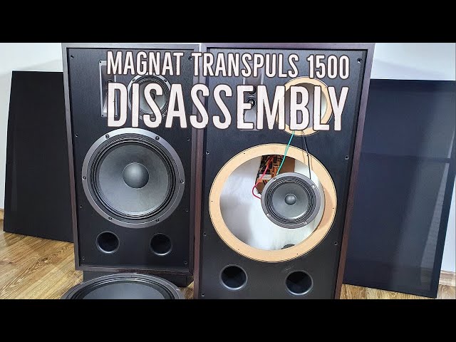 Look inside NEW $1200 Magnat Transpuls 1500 speakers [Teardown]