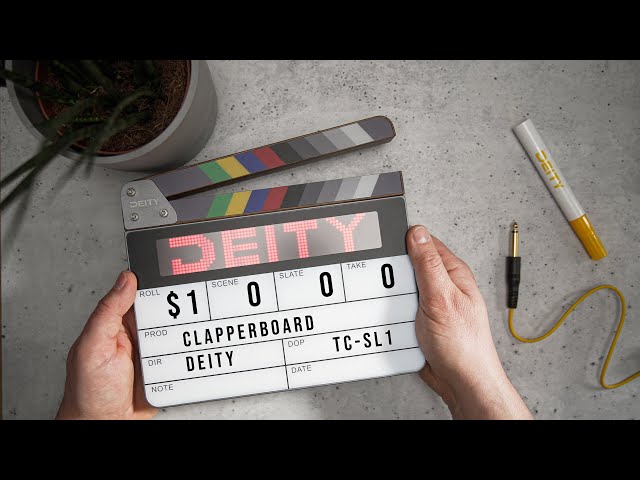 The $1000 Smart Clapperboard (it's amazing)